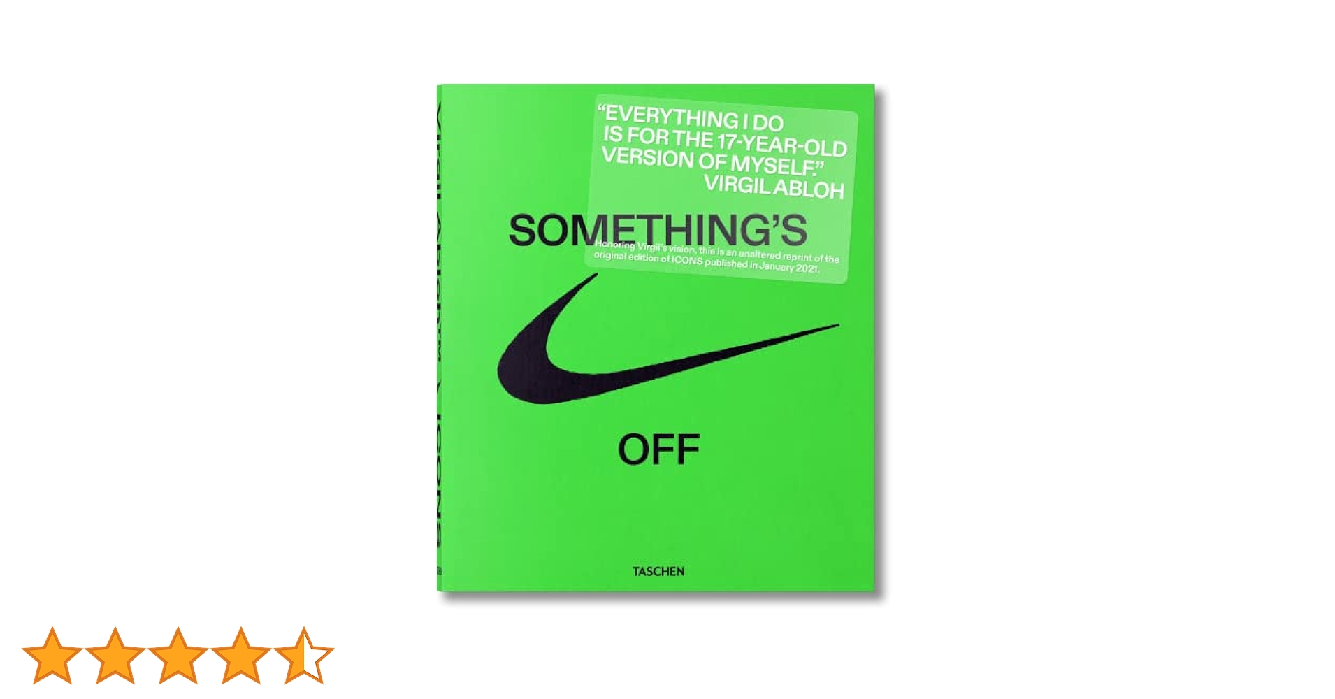 アート・デザイン・音楽 Virgil Abloh. Nike ICONS Virgil Abloh. NIKE. Éditions TASCHEN